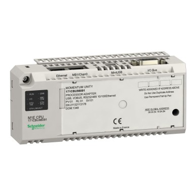 171CBU98091 - Unity M1E processor RS232/485 Ethernet USB I/O bus global data - Schneider Electric - Unity M1E processor RS232/485 Ethernet USB I/O bus global data - Schneider Electric - 0