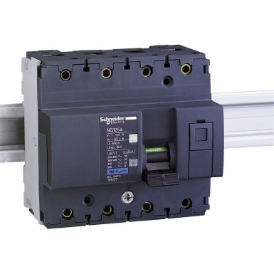 18607 - Miniature circuit breaker (MCB), Acti9 NG125a, 4P, 80A, C curve, 16kA (IEC/EN 60947-2) - Schneider Electric - Miniature circuit breaker (MCB), Acti9 NG125a, 4P, 80A, C curve, 16kA (IEC/EN 60947-2) - Schneider Electric - 0