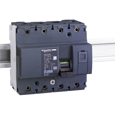 18646 - Miniature circuit breaker (MCB), Acti9 NG125N, 3P+N, 80A, C curve, 25kA (IEC/EN 60947-2) - Schneider Electric - Miniature circuit breaker (MCB), Acti9 NG125N, 3P+N, 80A, C curve, 25kA (IEC/EN 60947-2) - Schneider Electric - 0