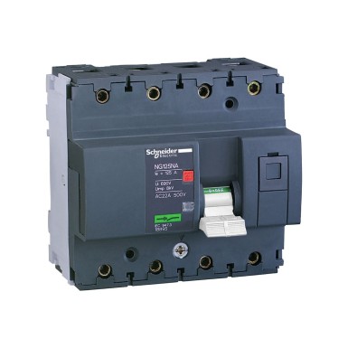 18897 - Acti9 - switch-disconnector NG125NA - 4P - 63A - width 12 pitches of 9 mm - Schneider Electric - Acti9 - switch-disconnector NG125NA - 4P - 63A - width 12 pitches of 9 mm - Schneider Electric - 0