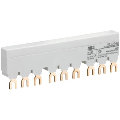 1SAM201916R1103 - PS1-3-0-100 3-phase busbar - ABB - PS1-3-0-100 3-phase busbar - ABB - 0