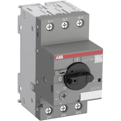 1SAM250000R1001 - MS116-0.16 Manual Motor Starter - ABB - MS116-0.16 Manual Motor Starter - ABB - 0