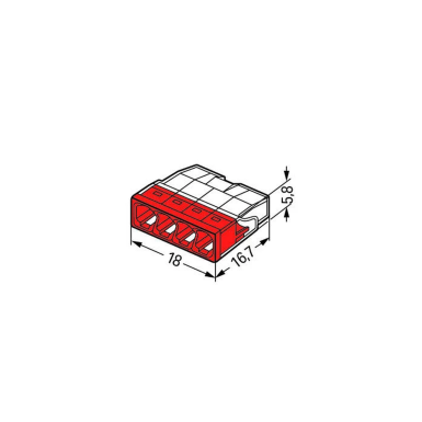 2273-204 - COMPACT splicing connector - Wago - COMPACT splicing connector - Wago - 1