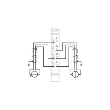 2861302 - IB IL AI 2/SF-PAC - Phoenix Contact - IB IL AI 2/SF-PAC - Phoenix Contact - 3