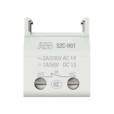 2CDS200970R0031 - S2C-H01 Bottom-fitting auxiliary contact - ABB - S2C-H01 Bottom-fitting auxiliary contact - ABB - 0