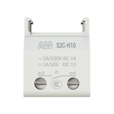 2CDS200970R0032 - S2C-H10 Bottom-fitting auxiliary contact - ABB - S2C-H10 Bottom-fitting auxiliary contact - ABB - 0