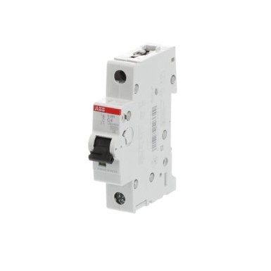 2CDS251001R0044 - S201-C 4 Miniature Circuit Breaker - ABB - S201-C 4 Miniature Circuit Breaker - ABB - 6