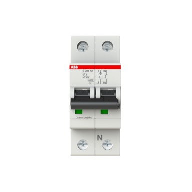 2CDS251103R0025 - S201-B2NA Miniature Circuit Breaker - ABB - S201-B2NA Miniature Circuit Breaker - ABB - 0