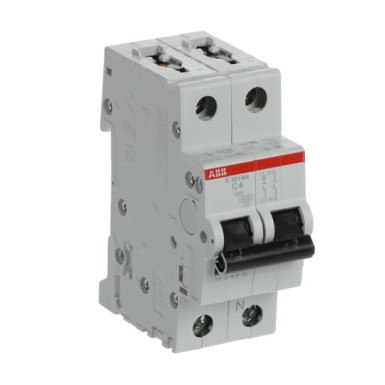 2CDS251103R0044 - S201-C 4 NA Miniature Circuit Breaker - ABB - S201-C 4 NA Miniature Circuit Breaker - ABB - 3