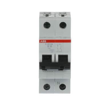 2CDS251103R0165 - S201-B16 NA Miniature Circuit Breaker - ABB - S201-B16 NA Miniature Circuit Breaker - ABB - 0