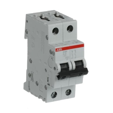 2CDS252001R0034 - S202-C 3 Miniature Circuit Breaker - ABB - S202-C 3 Miniature Circuit Breaker - ABB - 3