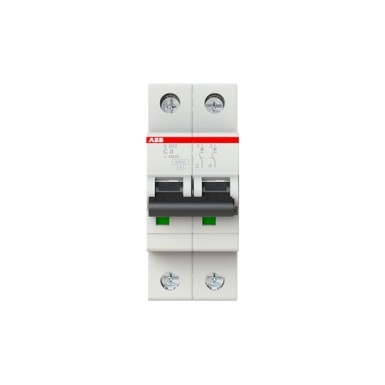 2CDS252001R0084 - S202-C 8 Miniature Circuit Breaker - ABB - S202-C 8 Miniature Circuit Breaker - ABB - 0