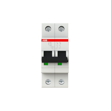 2CDS252001R0105 - S202-B 10 Miniature Circuit Breaker - ABB - S202-B 10 Miniature Circuit Breaker - ABB - 0