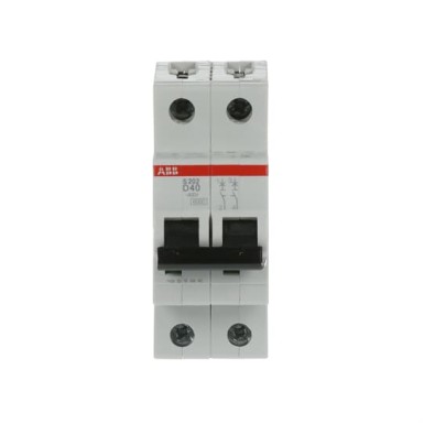 2CDS252001R0401 - S202-D40 Miniature Circuit Breaker - ABB - S202-D40 Miniature Circuit Breaker - ABB - 0