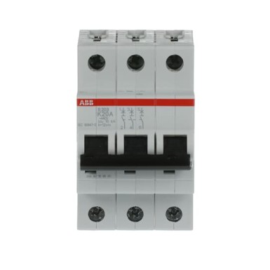 2CDS253001R0487 - S203-K 20 Miniature Circuit Breaker - ABB - S203-K 20 Miniature Circuit Breaker - ABB - 0