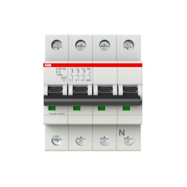 2CDS253103R0034 - S203-C 3 NA Miniature Circuit Breaker - ABB - S203-C 3 NA Miniature Circuit Breaker - ABB - 0