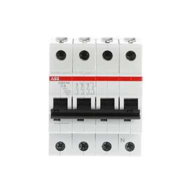 2CDS253103R0064 - S203-C 6 NA Miniature Circuit Breaker - ABB - S203-C 6 NA Miniature Circuit Breaker - ABB - 0