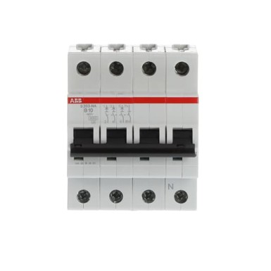 2CDS253103R0105 - S203-B 10 NA Miniature Circuit Breaker - ABB - S203-B 10 NA Miniature Circuit Breaker - ABB - 0