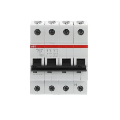 2CDS253103R0204 - S203-C 20 NA Miniature Circuit Breaker - ABB - S203-C 20 NA Miniature Circuit Breaker - ABB - 0