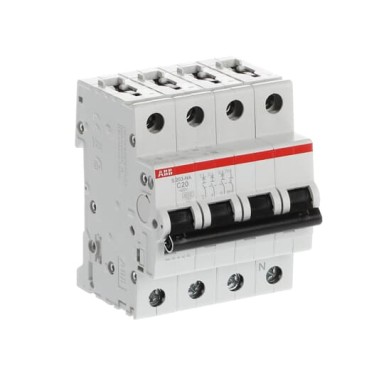 2CDS253103R0204 - S203-C 20 NA Miniature Circuit Breaker - ABB - S203-C 20 NA Miniature Circuit Breaker - ABB - 5