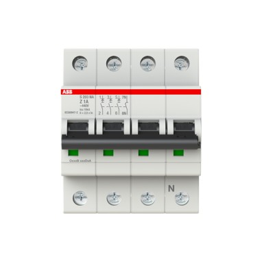 2CDS253103R0218 - S203-Z 1 NA Miniature Circuit Breaker - ABB - S203-Z 1 NA Miniature Circuit Breaker - ABB - 0