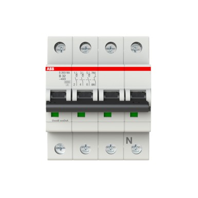 2CDS253103R0325 - S203-B 32 NA Miniature Circuit Breaker - ABB - S203-B 32 NA Miniature Circuit Breaker - ABB - 0