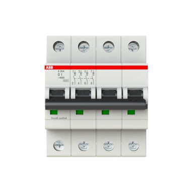 2CDS254001R0011 - S204-D 1 Miniature Circuit Breaker - ABB - S204-D 1 Miniature Circuit Breaker - ABB - 0