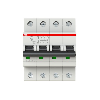 2CDS254001R0135 - S204-B 13 Miniature Circuit Breaker - ABB - S204-B 13 Miniature Circuit Breaker - ABB - 0