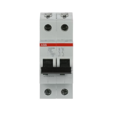 2CDS272001R0024 - S202M-C 2  Mini Circuit Breaker - ABB - S202M-C 2  Mini Circuit Breaker - ABB - 0