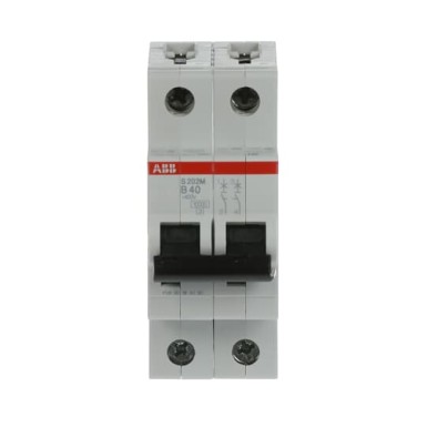 2CDS272001R0405 - S202M-B 40  Mini Circuit Breaker - ABB - S202M-B 40  Mini Circuit Breaker - ABB - 0