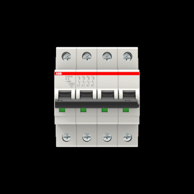 2CDS274001R0044 - Circuit breaker S204M 4P 4A Curve C Screw connection - 15KA (4 modules) - 2CDS274001R0044 - ABB - Circuit breaker S204M 4P 4A Curve C Screw connection - 15KA (4 modules) - 2CDS274001R0044 - ABB - 2