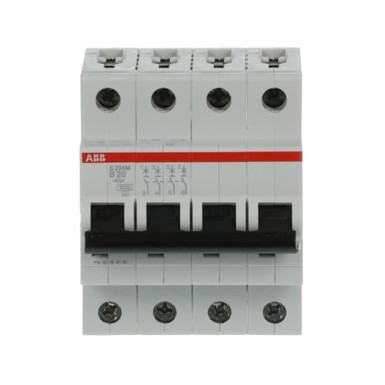 2CDS274001R0205 - S204M-B 20  Mini Circuit Breaker - ABB - S204M-B 20  Mini Circuit Breaker - ABB - 0