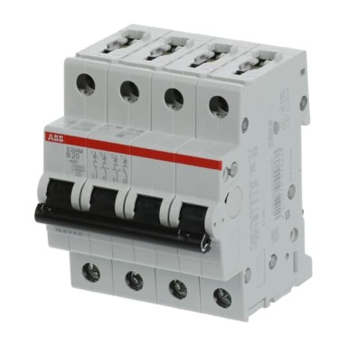 2CDS274001R0205 - S204M-B 20  Mini Circuit Breaker - ABB - S204M-B 20  Mini Circuit Breaker - ABB - 4