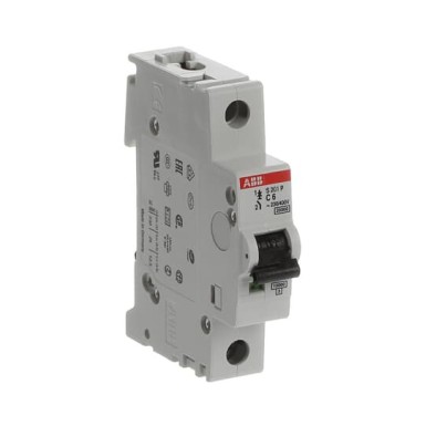 2CDS281001R0064 - S201P-C6 Miniature Circuit Breaker - ABB - S201P-C6 Miniature Circuit Breaker - ABB - 3