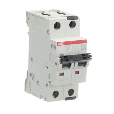 2CDS282001R0254 - S202P-C25 Miniature Circuit Breaker - ABB - S202P-C25 Miniature Circuit Breaker - ABB - 3