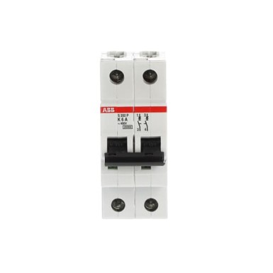 2CDS282001R0377 - S202P-K6 Miniature Circuit Breaker - ABB - S202P-K6 Miniature Circuit Breaker - ABB - 0