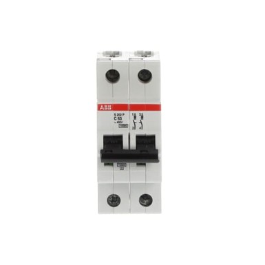 2CDS282001R0634 - S202P-C63 Miniature Circuit Breaker - ABB - S202P-C63 Miniature Circuit Breaker - ABB - 0