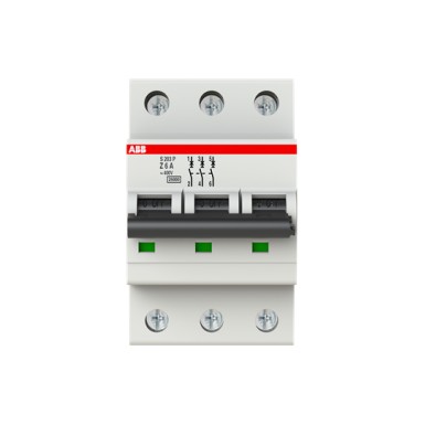 2CDS283001R0378 - S203P-Z6 Miniature Circuit Breaker - ABB - S203P-Z6 Miniature Circuit Breaker - ABB - 0