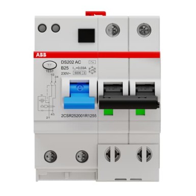 2CSR252001R1255 - DS202 AC-B25/0,03 - ABB - DS202 AC-B25/0,03 - ABB - 0