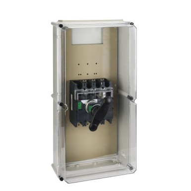 31206 - Individual enclosure, Compact INS320 to INS630, extended standard rotary handle, plastic, IP55 - Schneider Electric - Individual enclosure, Compact INS320 to INS630, extended standard rotary handle, plastic, IP55 - Schneider Electric - 0