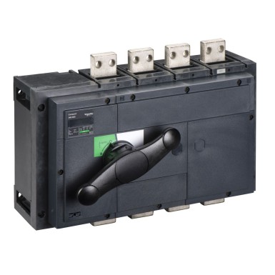 31331 - Switch disconnector, Compact INS800 , 800 A, standard version with black rotary handle, 4 poles - Schneider Electric - Switch disconnector, Compact INS800 , 800 A, standard version with black rotary handle, 4 poles - Schneider Electric - 0