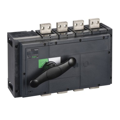 31335 - Switch disconnector, Compact INS1250 , 1250 A, standard version with black rotary handle, 4 poles - Schneider Electric - Switch disconnector, Compact INS1250 , 1250 A, standard version with black rotary handle, 4 poles - Schneider Electric - 0