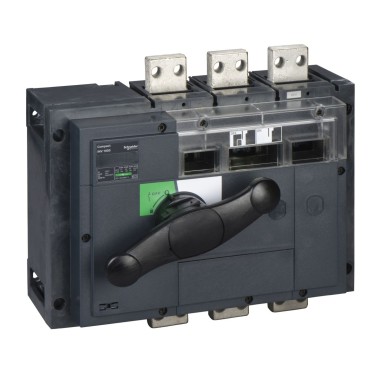 31364 - switch disconnector, Compact INV1600, visible break, 1600 A, standard version with black rotary handle, 3 poles - Schneider Electric - switch disconnector, Compact INV1600, visible break, 1600 A, standard version with black rotary handle, 3 poles - Schneider Electric - 0