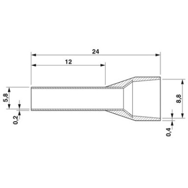 3200564 - AI 16  -12 BU - Phoenix Contact - AI 16  -12 BU - Phoenix Contact - 5