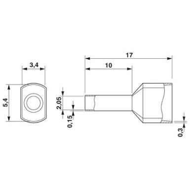 3200988 - AI-TWIN 2X 1  -10 RD - Phoenix Contact - AI-TWIN 2X 1  -10 RD - Phoenix Contact - 2