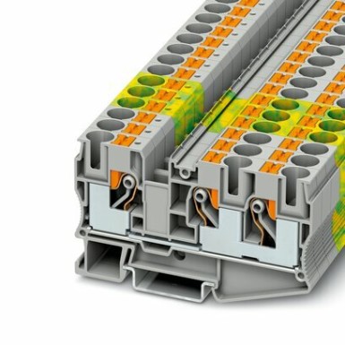 3208745 - 50 Protective conductor terminal blocks - PT 10-TWIN-PE - Pack of 50 units 3208745 - Phoenix Contact - 50 Protective conductor terminal blocks - PT 10-TWIN-PE - Pack of 50 units 3208745 - Phoenix Contact - 1