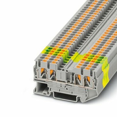 3209594 - 50 Protective conductor terminal blocks - PT 2.5-QUATTRO-PE - Pack of 50 units 3209594 - Phoenix Contact - 50 Protective conductor terminal blocks - PT 2.5-QUATTRO-PE - Pack of 50 units 3209594 - Phoenix Contact - 1