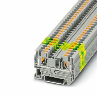 3211766 - 50 Protective conductor terminal blocks - PT 4-PE - Pack of 50 units 3211766 - Phoenix Contact - 50 Protective conductor terminal blocks - PT 4-PE - Pack of 50 units 3211766 - Phoenix Contact - 1