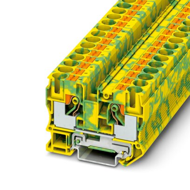 3212131 - 50 Protective conductor terminal blocks - PT 10-PE - Pack of 50 units 3212131 - Phoenix Contact - 50 Protective conductor terminal blocks - PT 10-PE - Pack of 50 units 3212131 - Phoenix Contact - 0