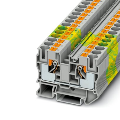 3212131 - 50 Protective conductor terminal blocks - PT 10-PE - Pack of 50 units 3212131 - Phoenix Contact - 50 Protective conductor terminal blocks - PT 10-PE - Pack of 50 units 3212131 - Phoenix Contact - 2